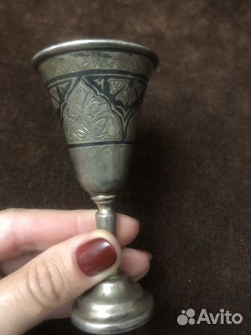Рюмка серебрёное
