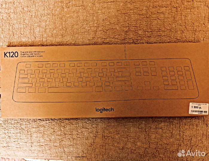 Logitech клава + мышь