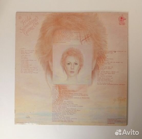 LP Frida–Something's Going On /TXS 3253 Spain 1982