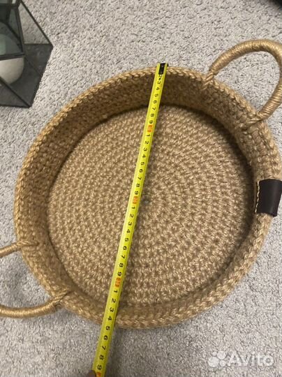 Декоративные пподносы из джута