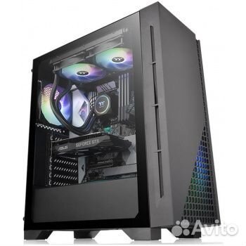 Thermaltake H330 TG (CA-1R8-00M1WN-00) Black новая