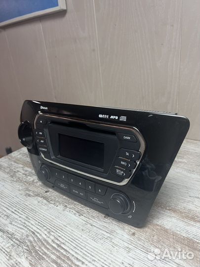 Магнитола с bluetooth kia rio 3