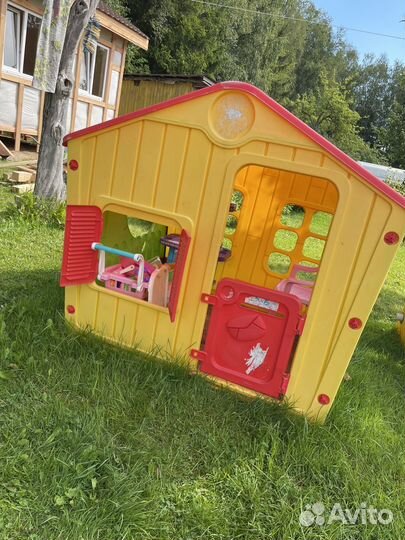 Детский домик для дачи пластиковый