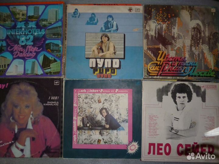 Виниловые пластинки (много разных)