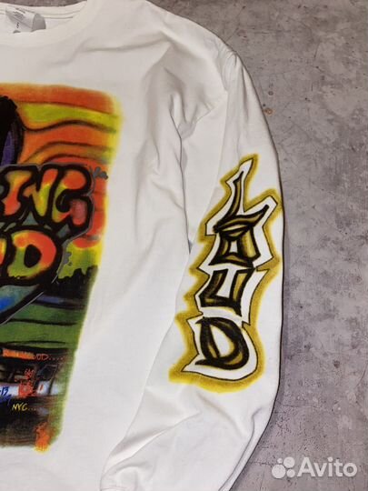 Лонгслив Rolling Loud XL оригинальный мерч 2019