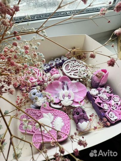 Подарочный набор ручной работы из мыла