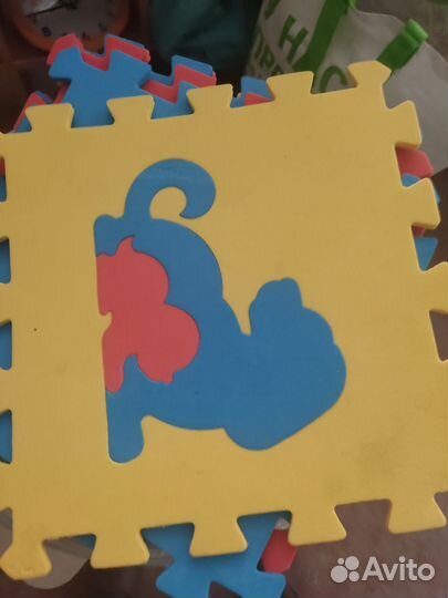 Пазлы напольные 13 шт