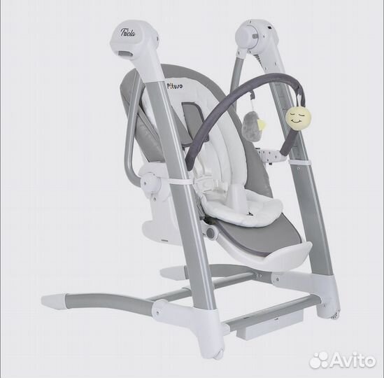 Детское кресло качель шезлонг 3в1