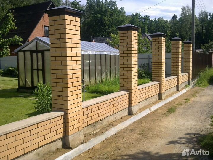 Установка забора