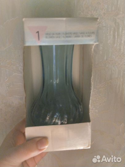 Ваза стекло 18 см