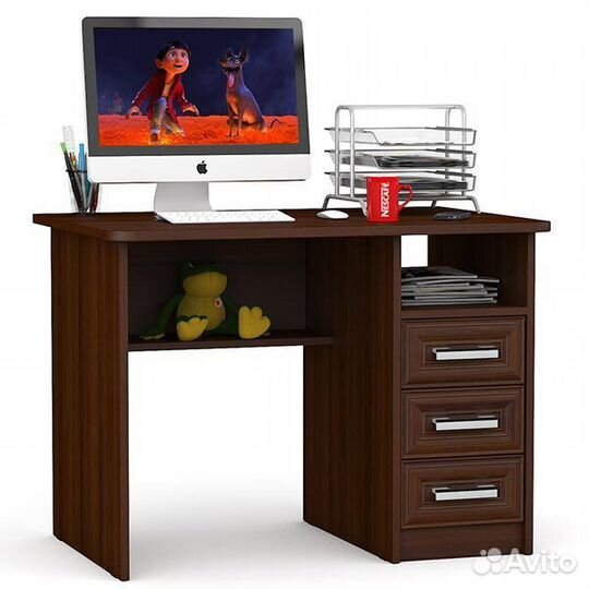 Стол письменный С-мд-1-05 орех