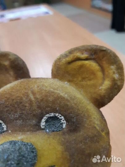 Олимпийский мишка редкий флок СССР