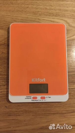 Весы кухонные Kitfort KT 803-6