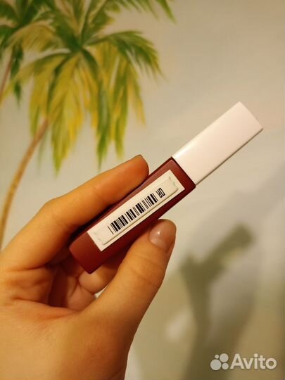 Maybelline super stay помада 50