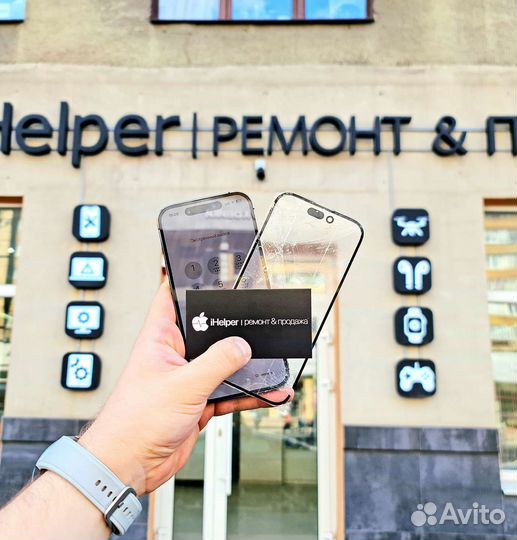 Замена, переклейка стекла iPhone, Samsung, Huawei