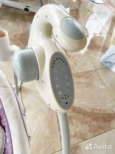 Детские электронные качели и стульчик