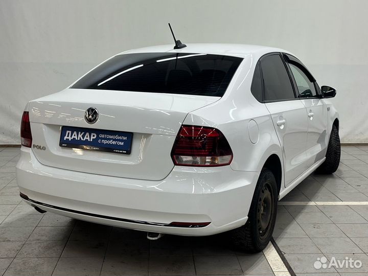 Volkswagen Polo 1.6 МТ, 2019, 122 234 км