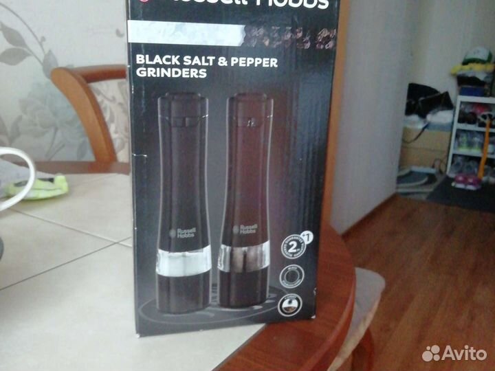 Мельница для размельчения соли и перца абс. новый