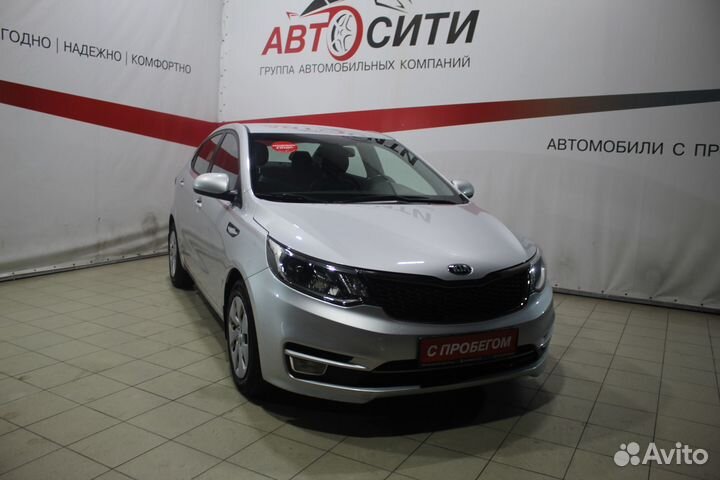 Kia Rio 1.4 МТ, 2016, 57 000 км
