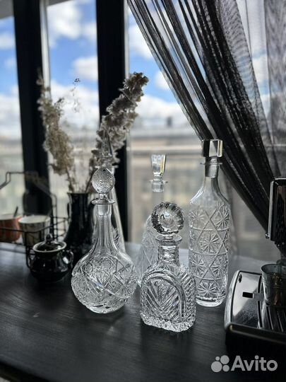 Графин хрустальный СССР