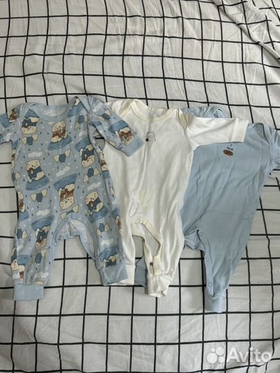 Пакет вещей на мальчика 56 62
