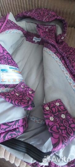 Зимний костюм для девочки