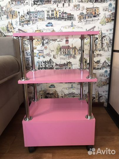 Тумба этажерка с 1 ящиком косметологическая