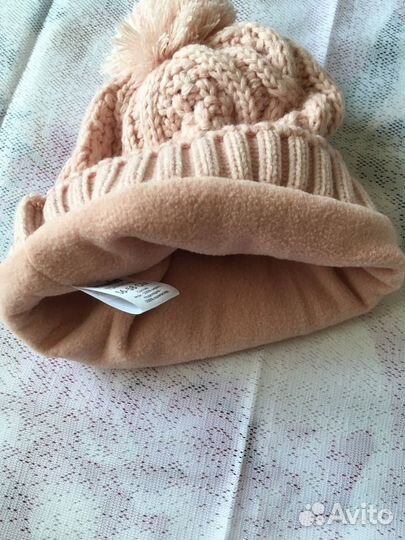 Шапка, варежки новые