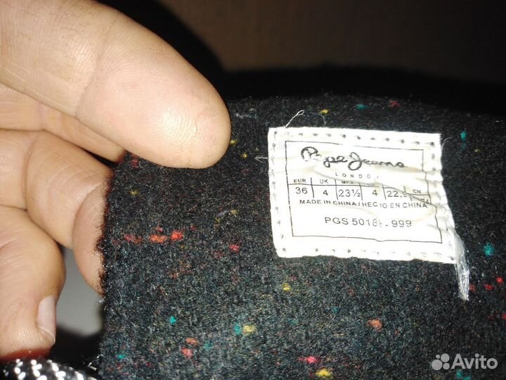 Зимние женские ботинки36р-р