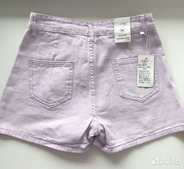 Джинсовые шорты новые