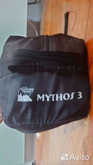 Палатка туристическая 3 местная (тамбур, тент)