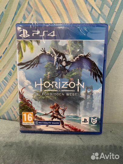 Новый Horizon Forbidden West ps4 ps5 диск