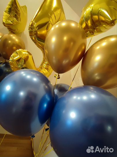 Воздушные шары с гелием на День рождения