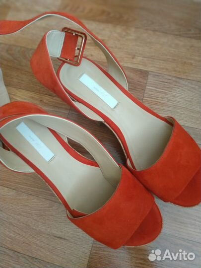 Босоножки и топ H&M