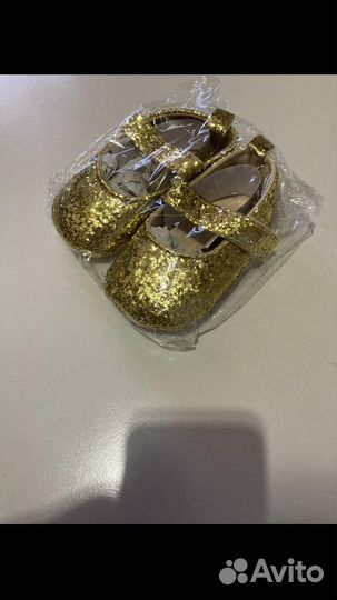 Детские мягкие туфельки