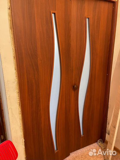 Межкомнатные двери бу с коробкой 80 и 120