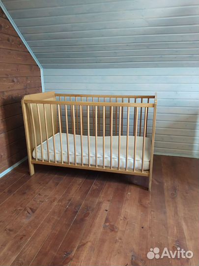 Детская кровать ikea(+матрас)