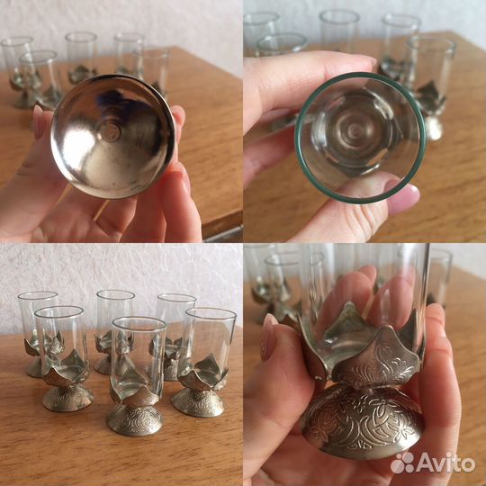 Посуда/стопки/ фужеры/бокалы