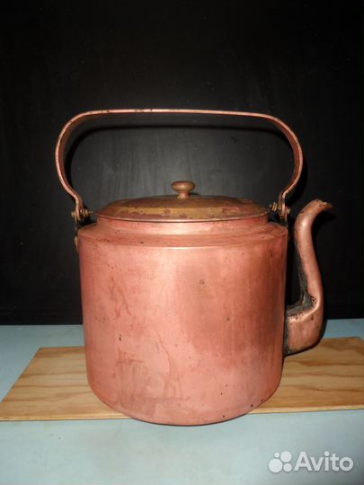 Чайник медный старинный 5 литров