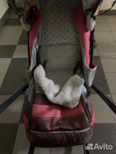 Санки коляска nika