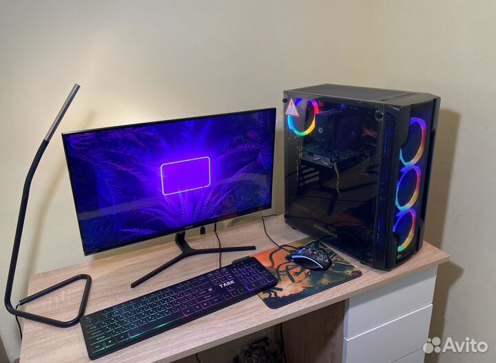 Игровой пк с монитором в комплекте: Mistral X4