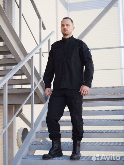 Тактический костюм ACU Gen1 (black/чёрный)