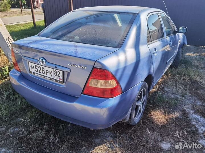 Разбор toyota corolla 120