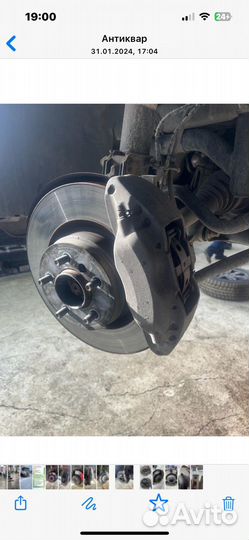 Суппорта range rover 322