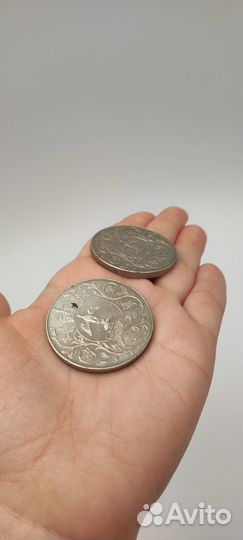 Монета 1 крона 1977Серебряный юбилей царствования