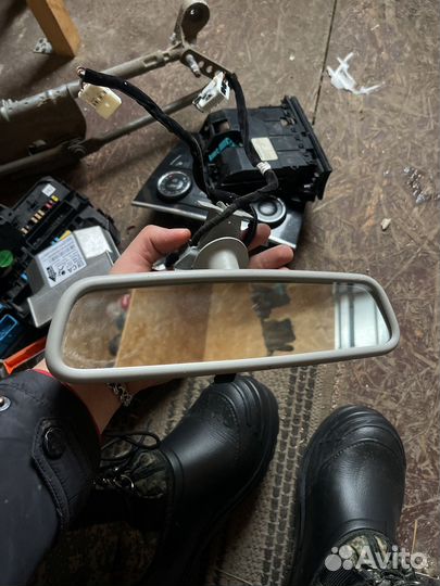 Зеркало заднего вида салонное mercedes w164