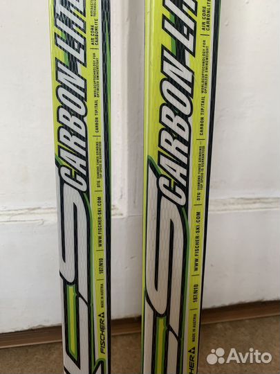 Беговые лыжи fischer carbonlite cold 187