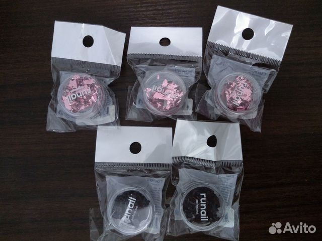 Фольга (Поталь) для ногтей розовое золото