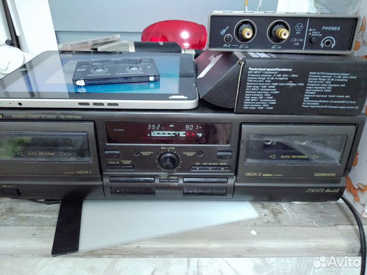 Запись вашего аудио на компакт кассету