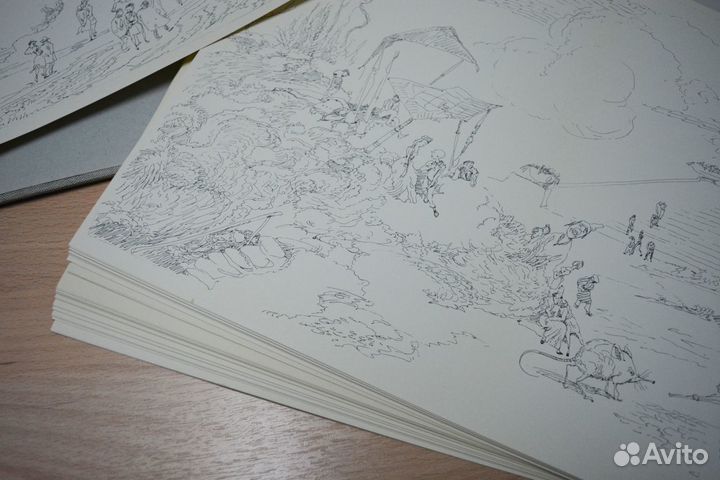 43 Литографии Борис Свешников Альбом для рисования